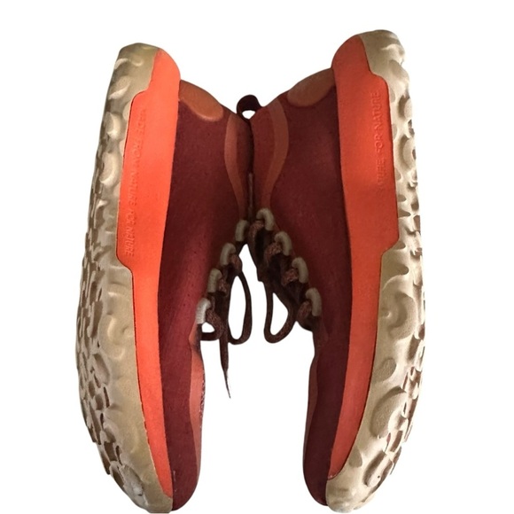 ALLBIRDS TRAIL RUNNERS SWT ORANGE RED SNEAKERS SIZE 7 - Picture 4 of 13